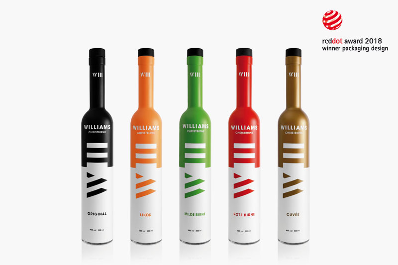 Red Dot Award, Winner Packaging Design, WIII – Williams Christbirne, Sarah Jabs